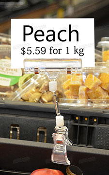 POP plastic stands