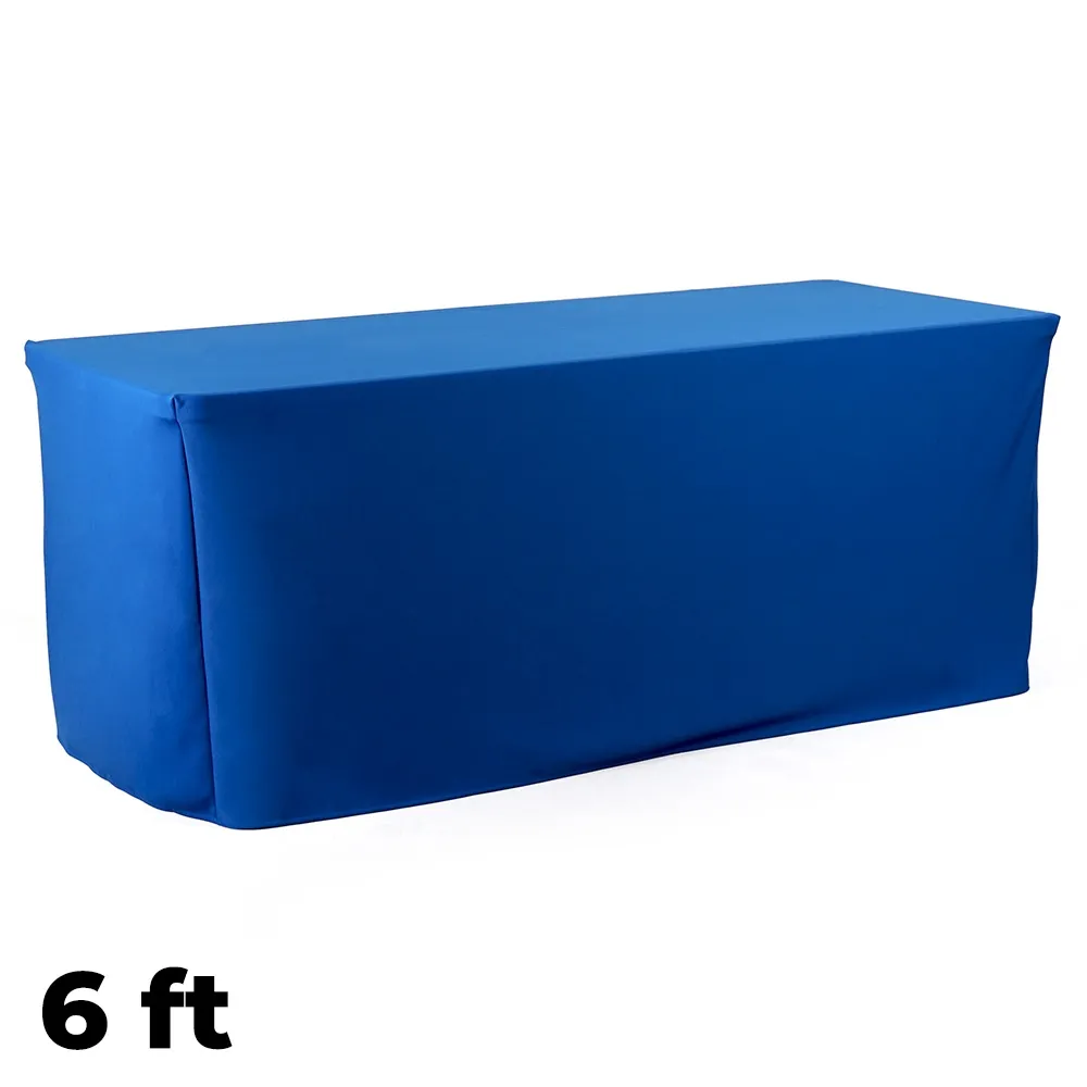 6ft Blue Table Cover
