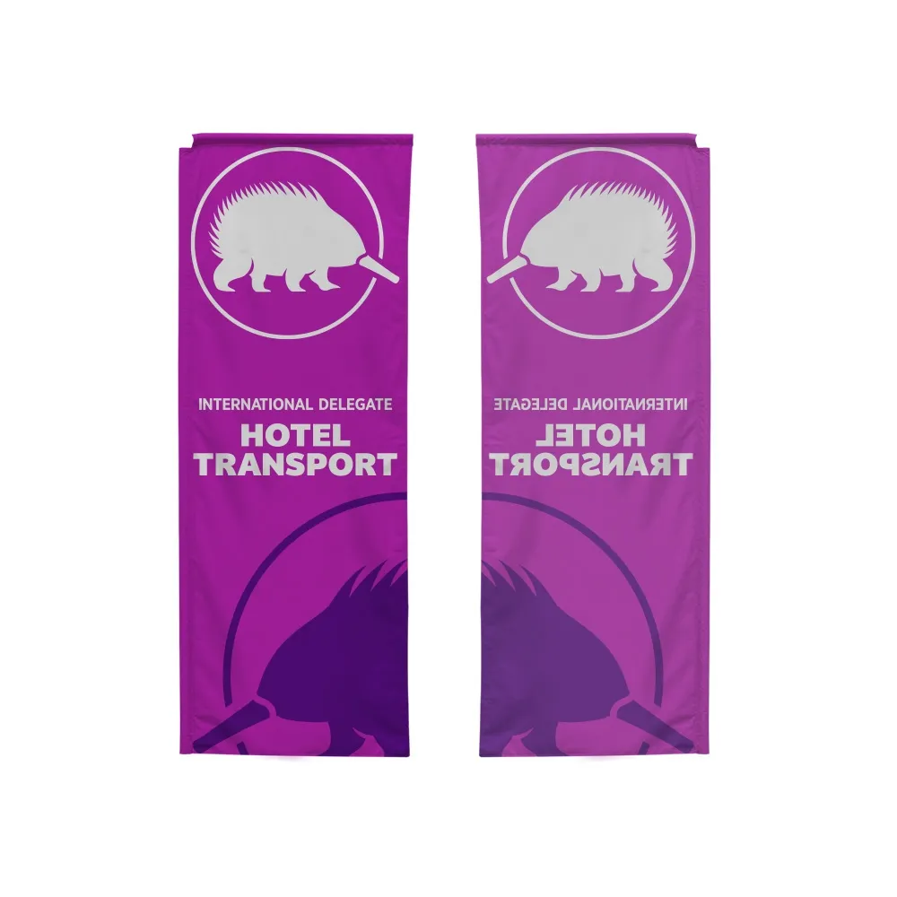 Single Sided 2.4m Rectangle Flag Prints