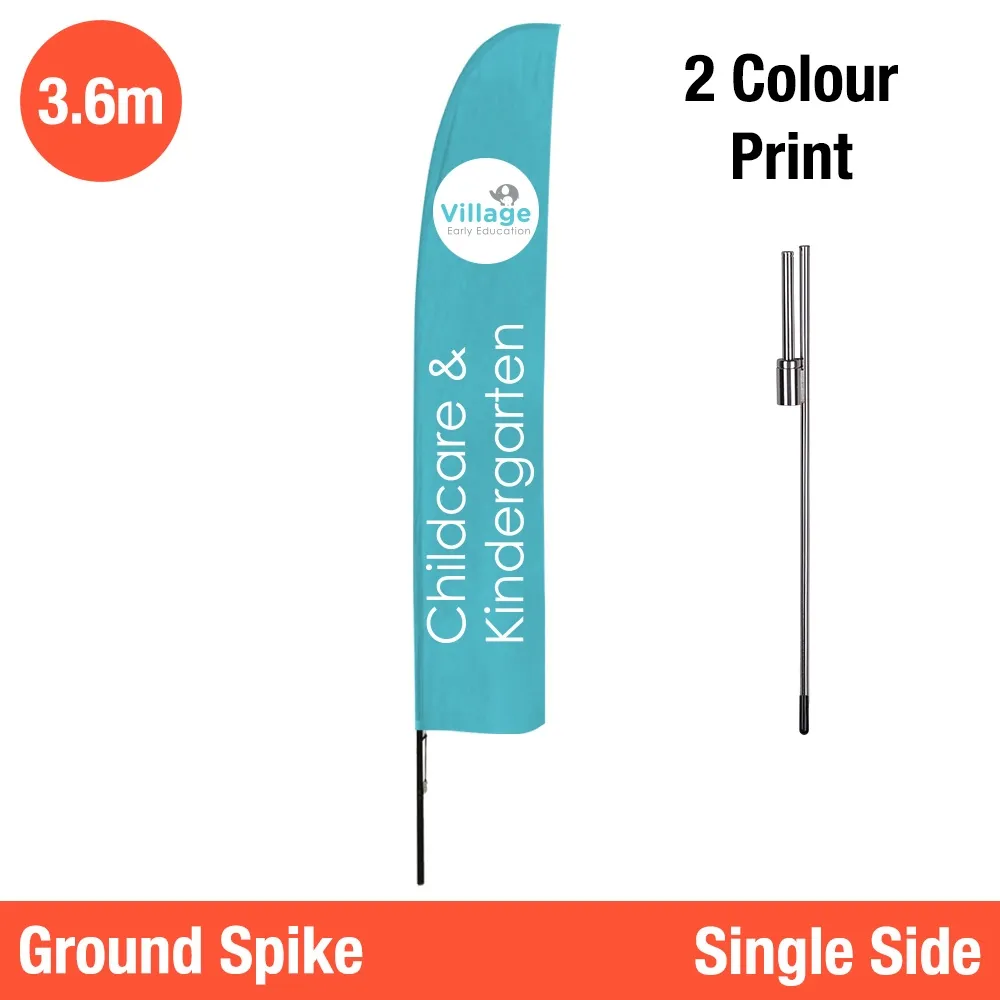 Advertising Feather Flag - 3.6m