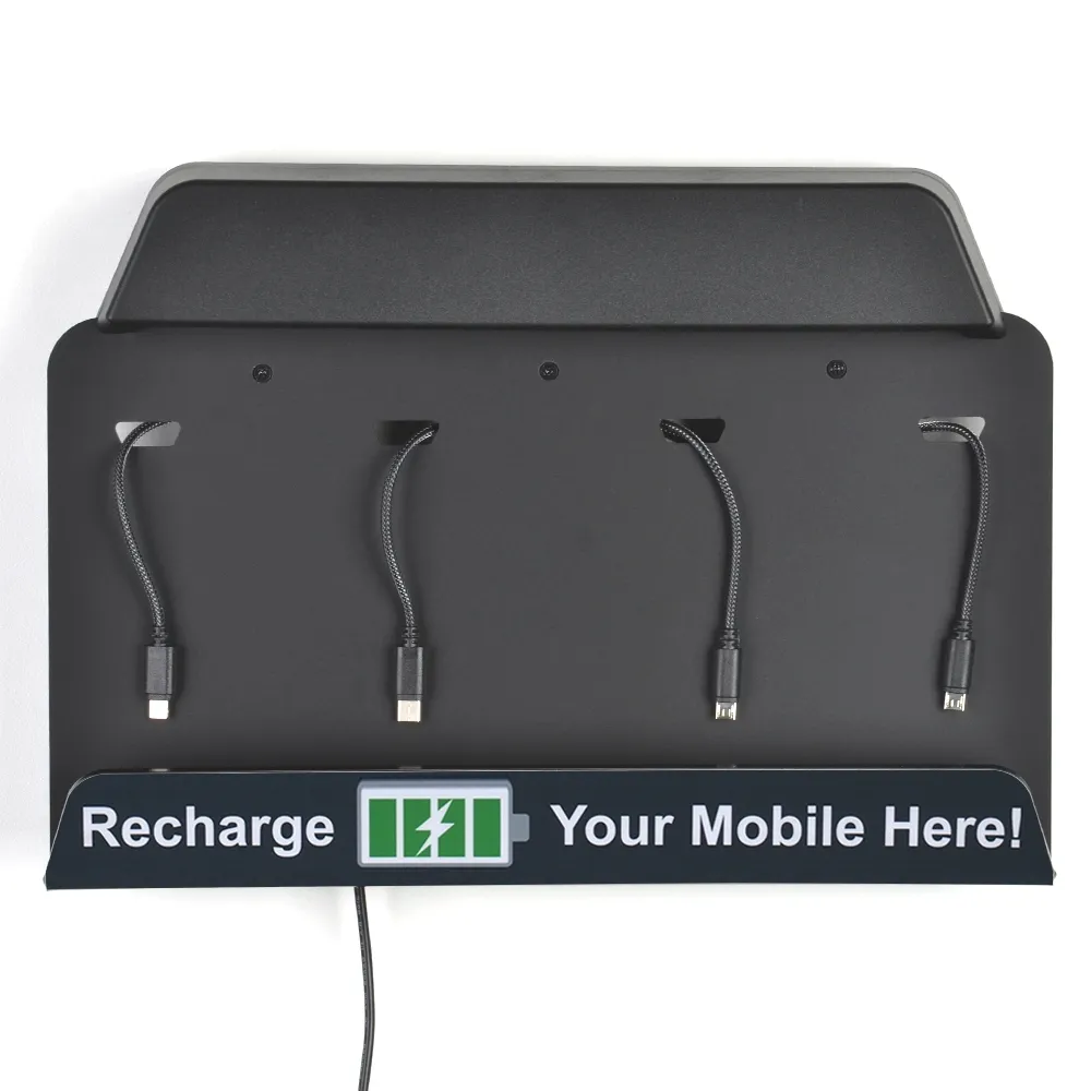 Wall Mounted Mobile Charging Stations