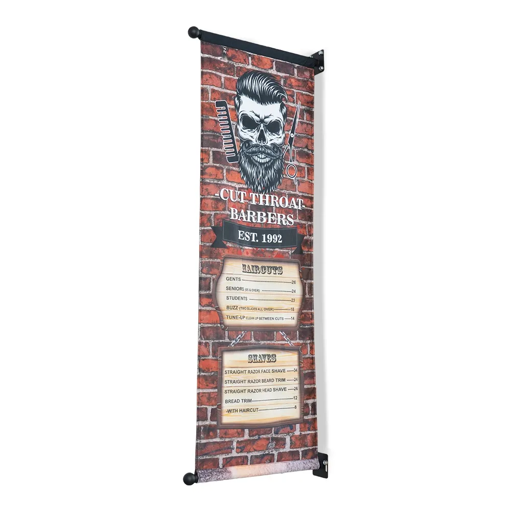 Wall Mounted Banner Systems