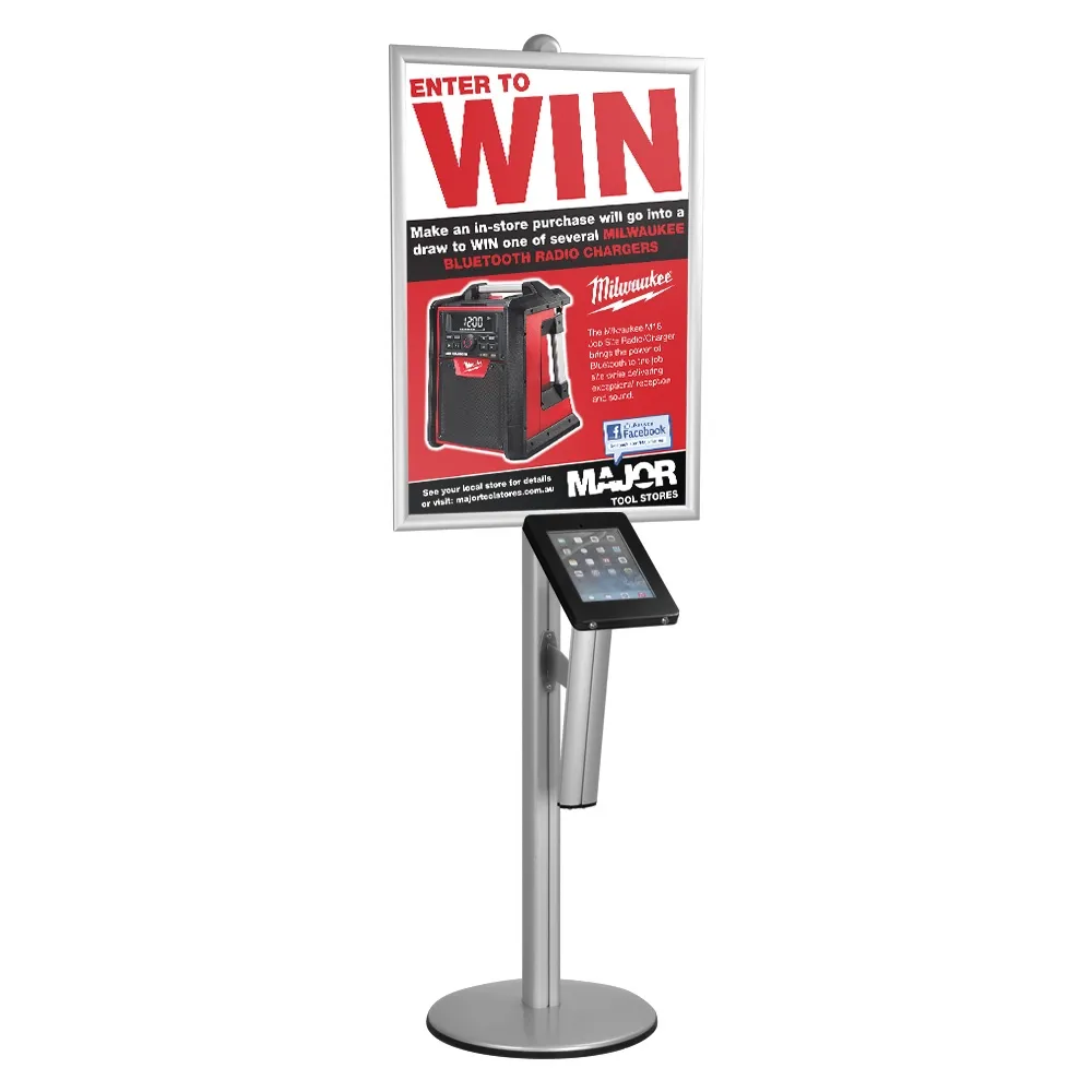 Modular iPad Stands w/ A1 Poster To Suit 7th Gen iPad