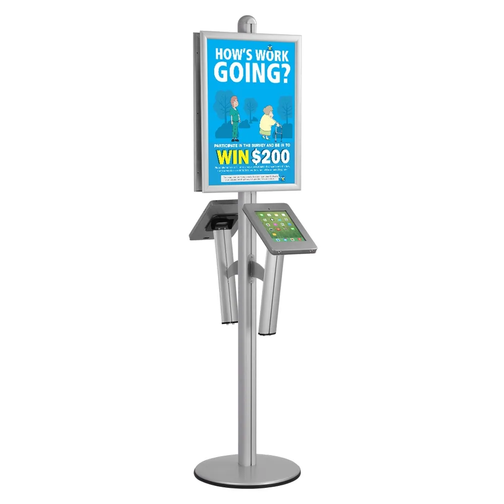 2-Sided iPad Floor Stand