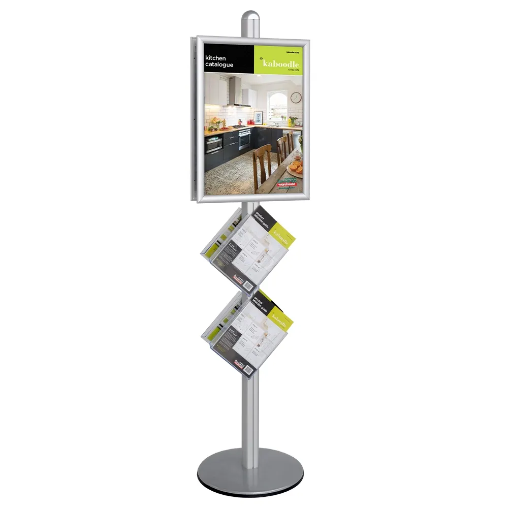 A2 Poster Stand and Angled A4