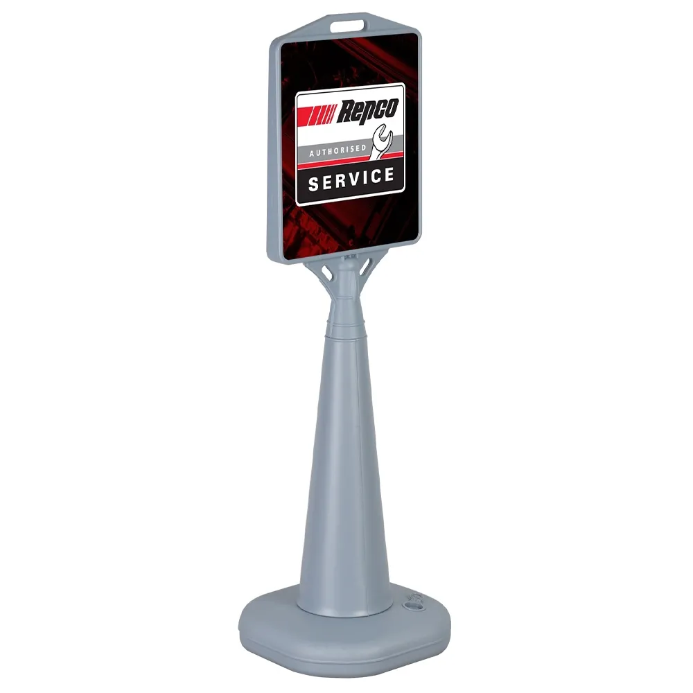 Outdoor Cone Sign