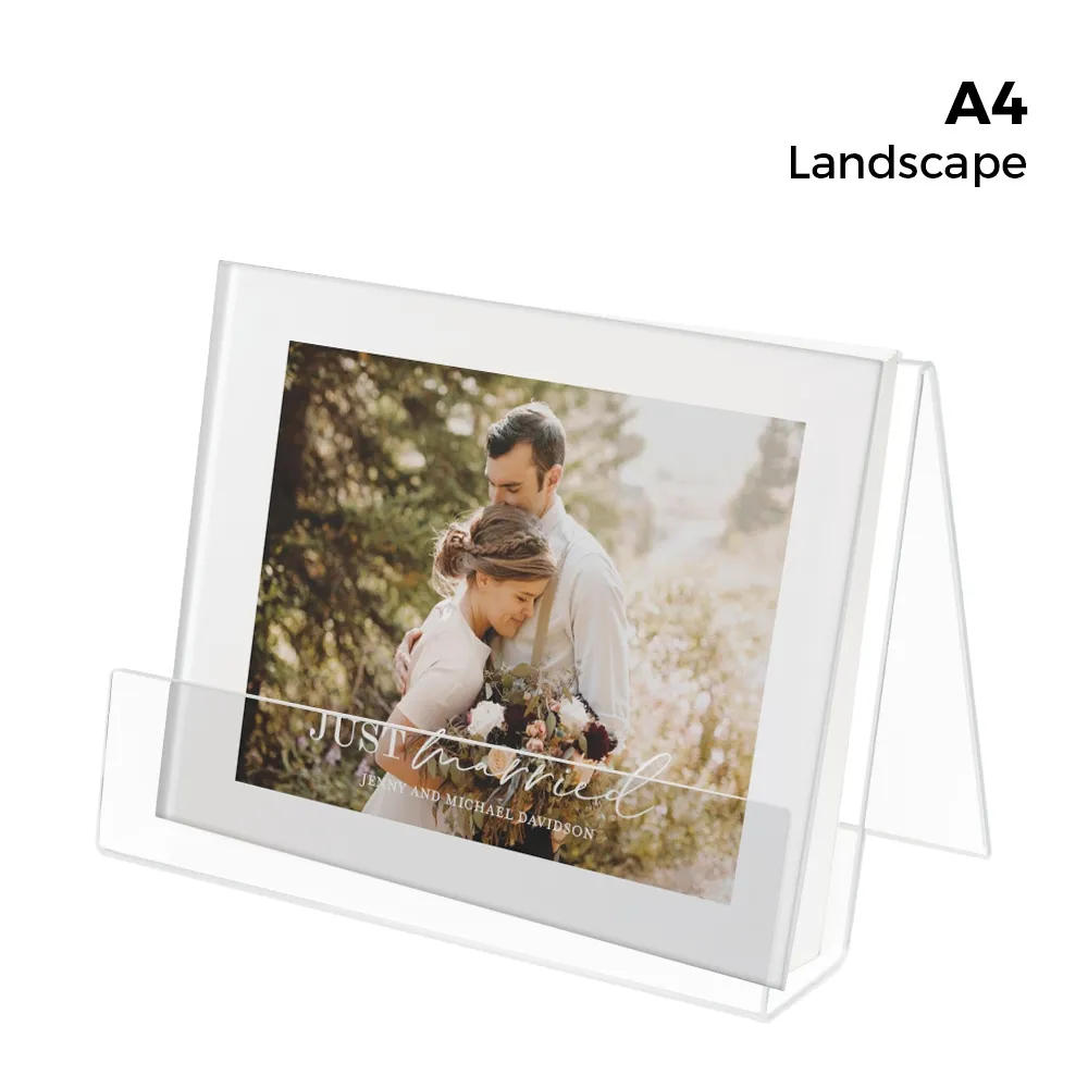 Clear Acrylic Easel