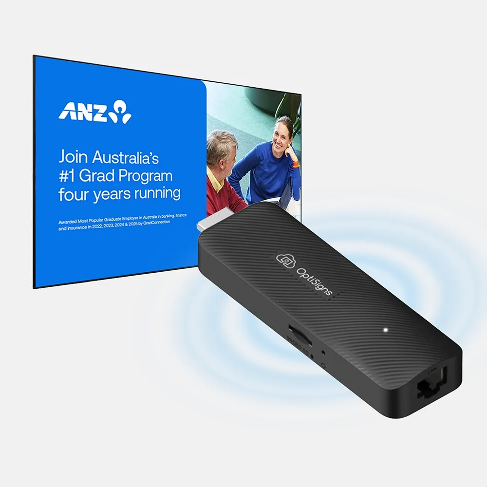 OptiSigns Android Stick Digital Signage Player