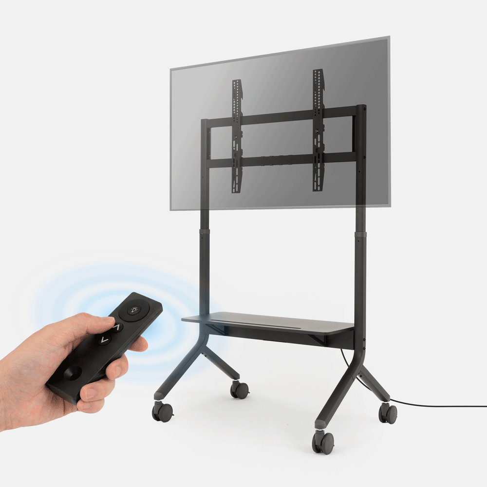 Motorised Height Adjustable Display Stand